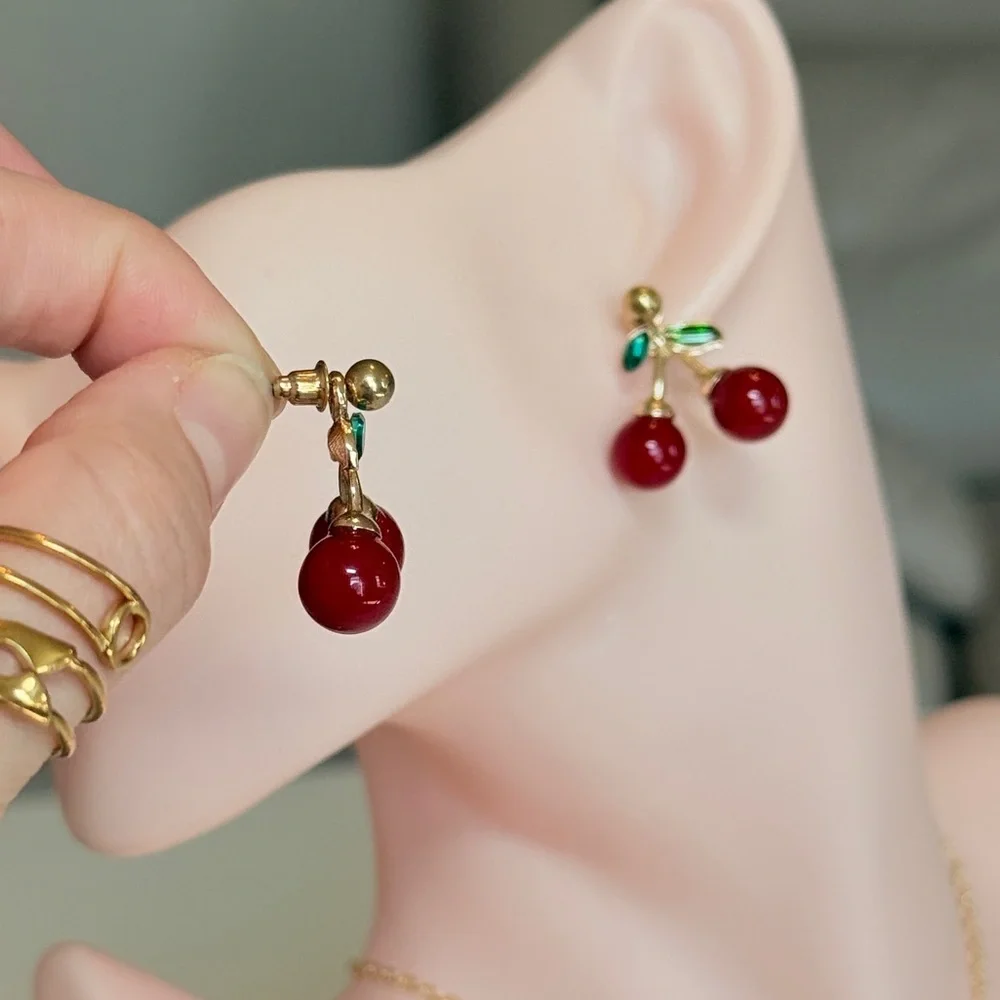⚜️ Cherry Transformer  Earrings